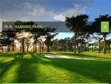 Tablet Screenshot of hardingpark.com